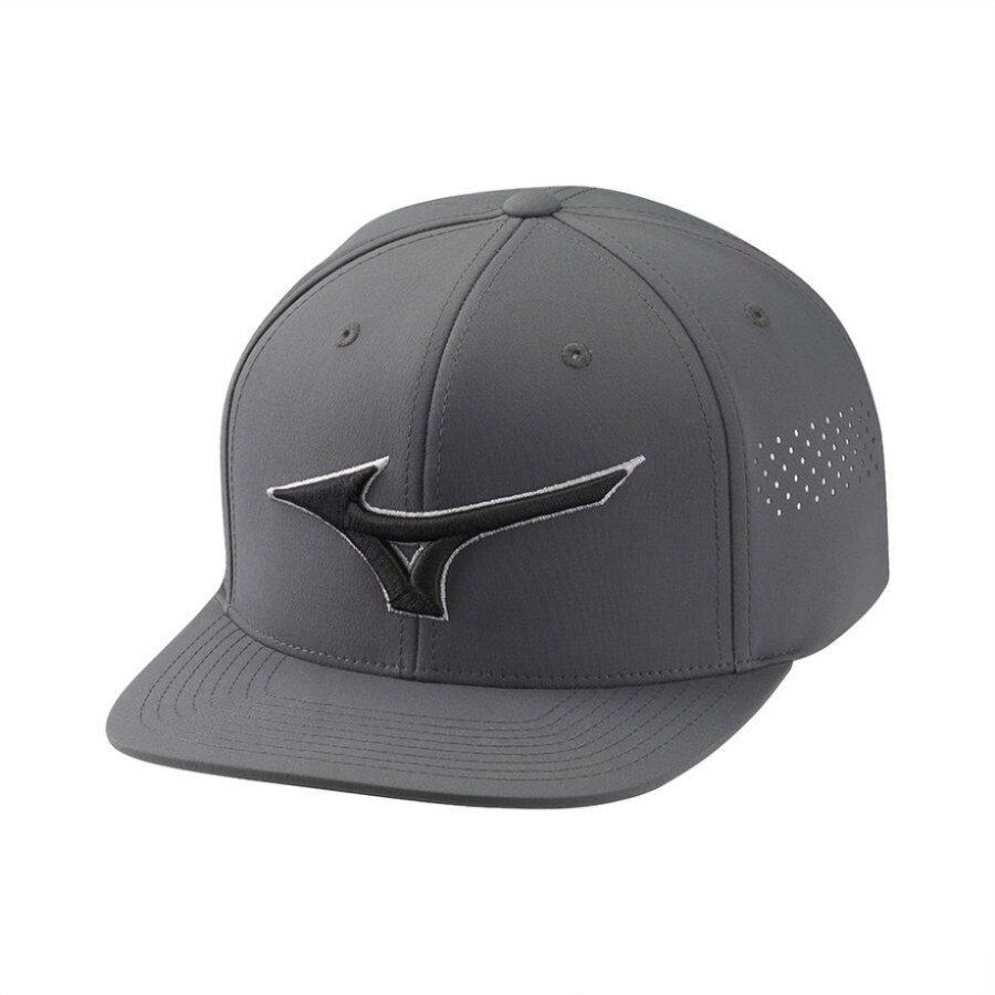 Tour Flat Snapback Mizuno Marron