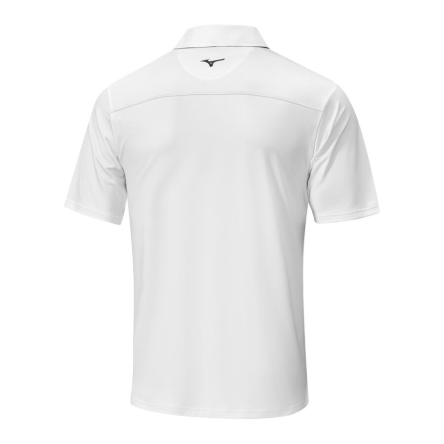 Polo Citoyen à Séchage Rapide Mizuno Blanc