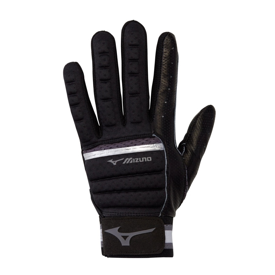 B-130 Gant De Frappeur De Baseball Adulte Noir-anthracite Mizuno
