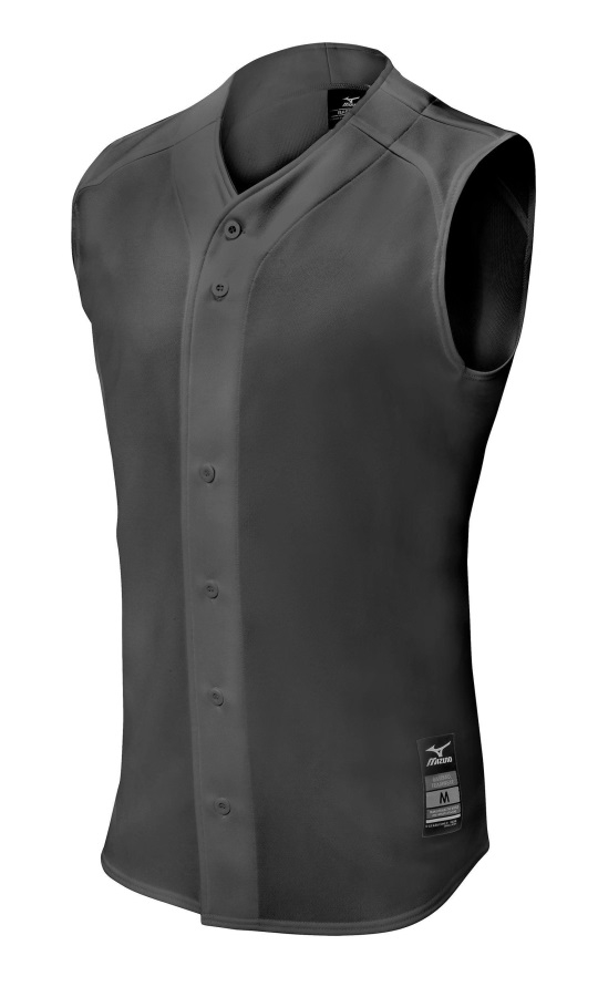 Maillot De Jeu Comp Sans Manches Anthracite Foncé Mizuno