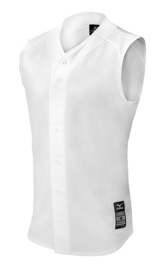 Maillot De Jeu Comp Sans Manches Mizuno Blanc
