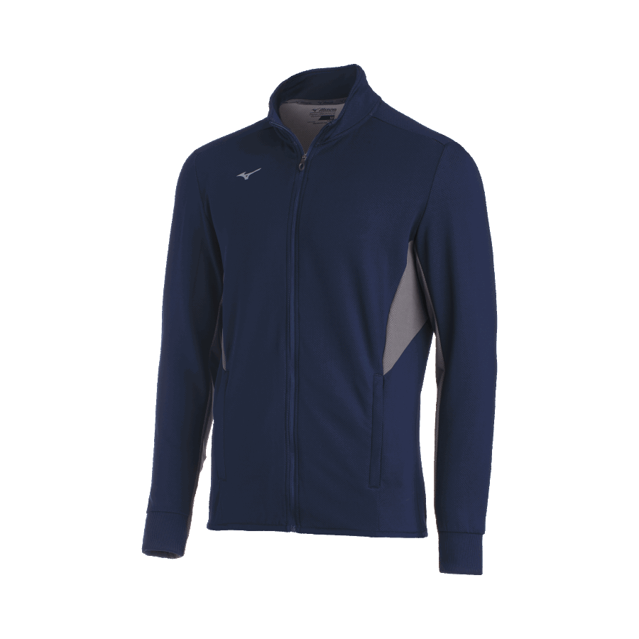 Elite Training Jacket Navy-Grey Mizuno