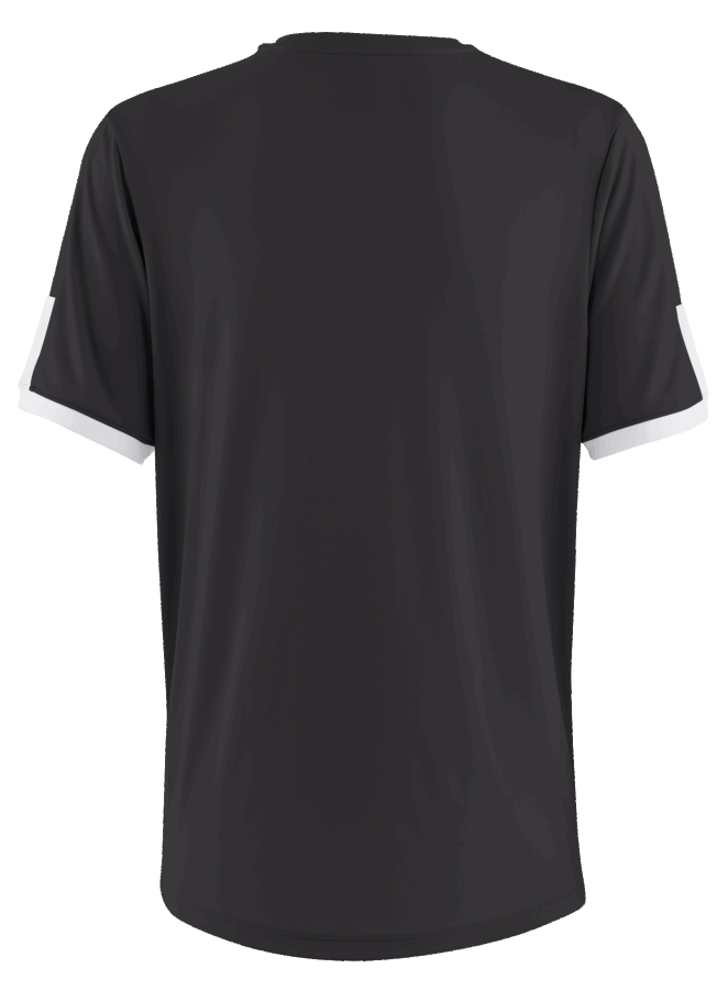 Maillot Baseball Col V Aerolite Homme Mizuno Noir-blanc