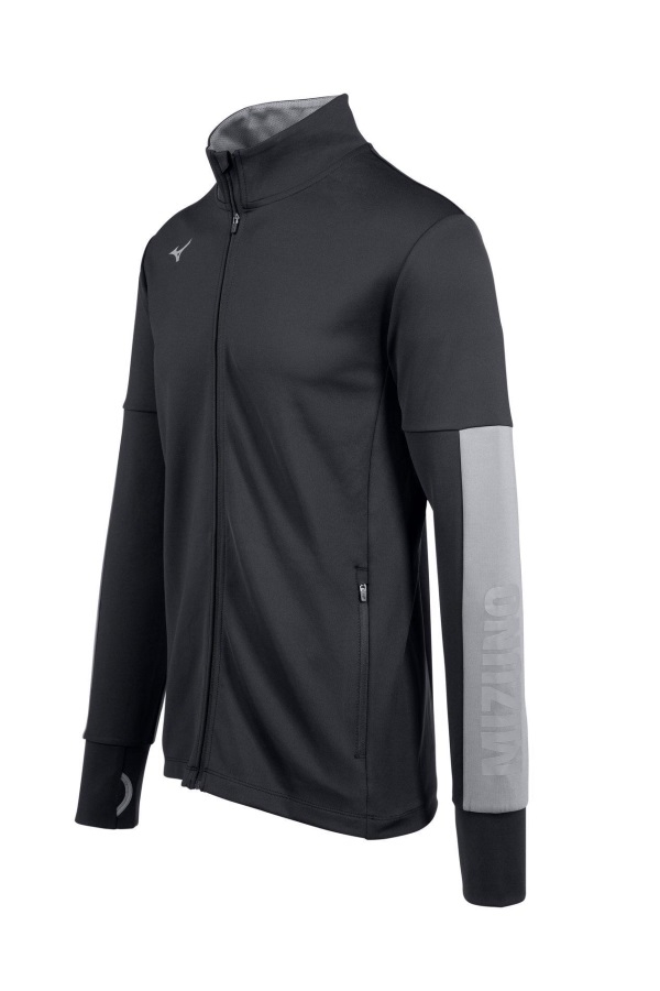 Men's Alpha Quest Jacket Black-Shade Mizuno