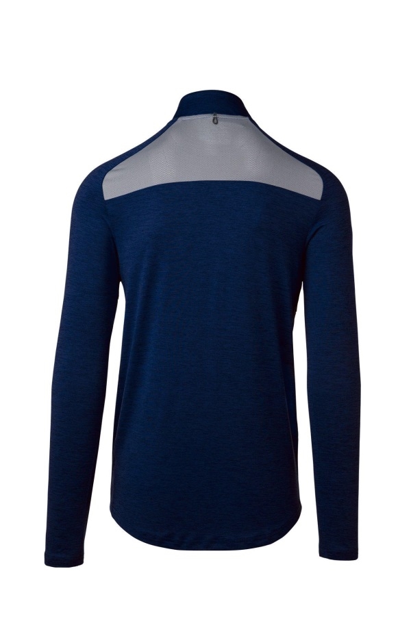 Men's Mizuno Alpha 1/2 Zip Navy Mizuno