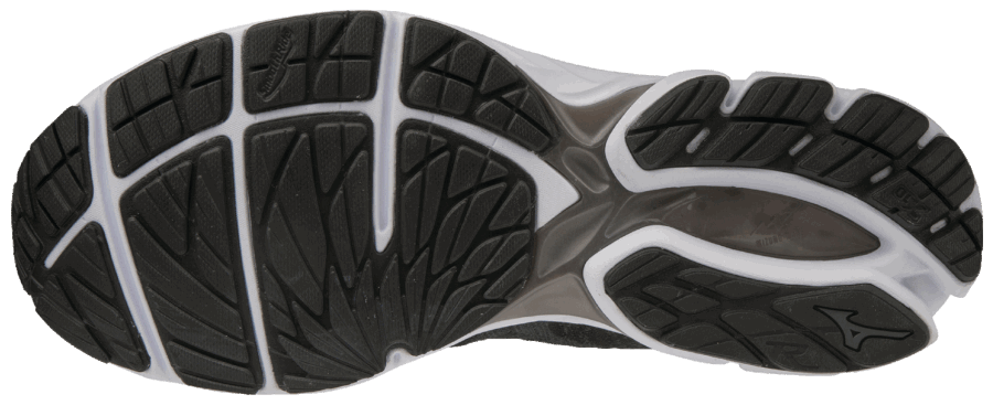 Chaussure De Running Rider Waveknit 3 2e (large) Pour Homme Mizuno Noir-dark Shadow