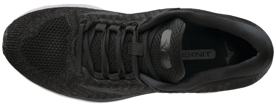 Chaussure De Running Rider Waveknit 3 2e (large) Pour Homme Mizuno Noir-dark Shadow