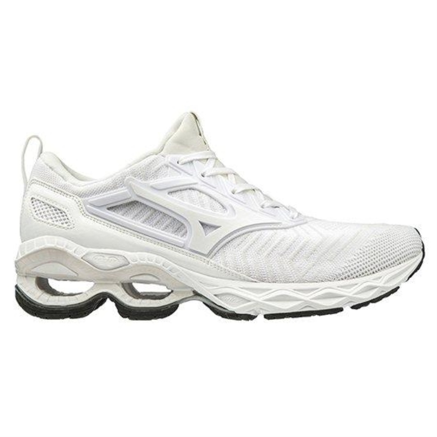 Chaussure De Running Waveknit C1 Homme Noir-temps Orageux Mizuno