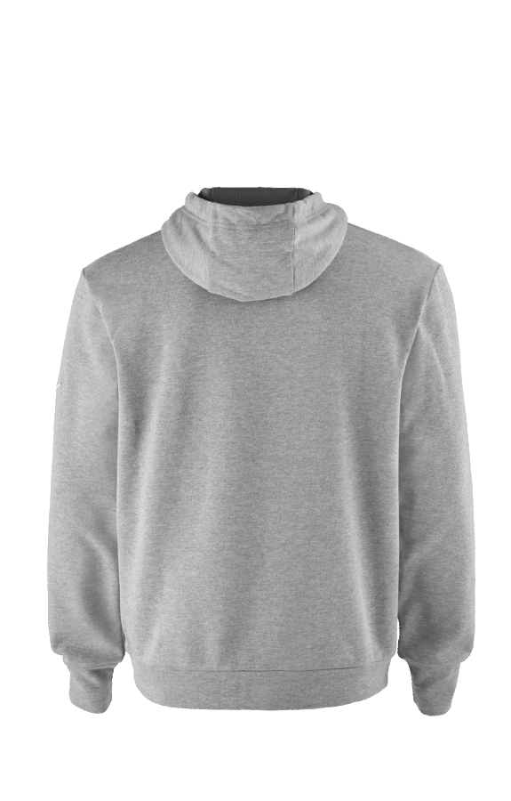 Mizuno Challenger Hoodie Heathered Grey
