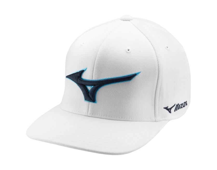 Chapeau Mizuno Diamond Snapback Blanc