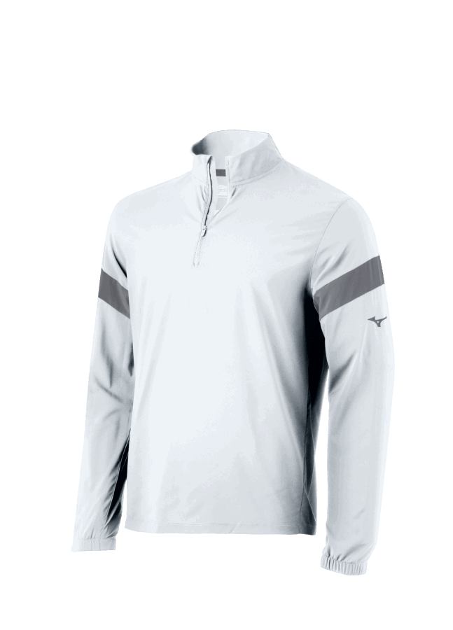 Mizuno Mizuno Long Sleeve Hitting Jacket White-Shade