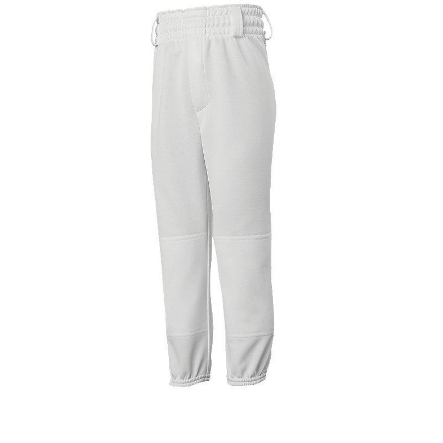 Mizuno Mizuno Jeunesse Mvp Pull Up Jeu Baseball Pantalon Blanc