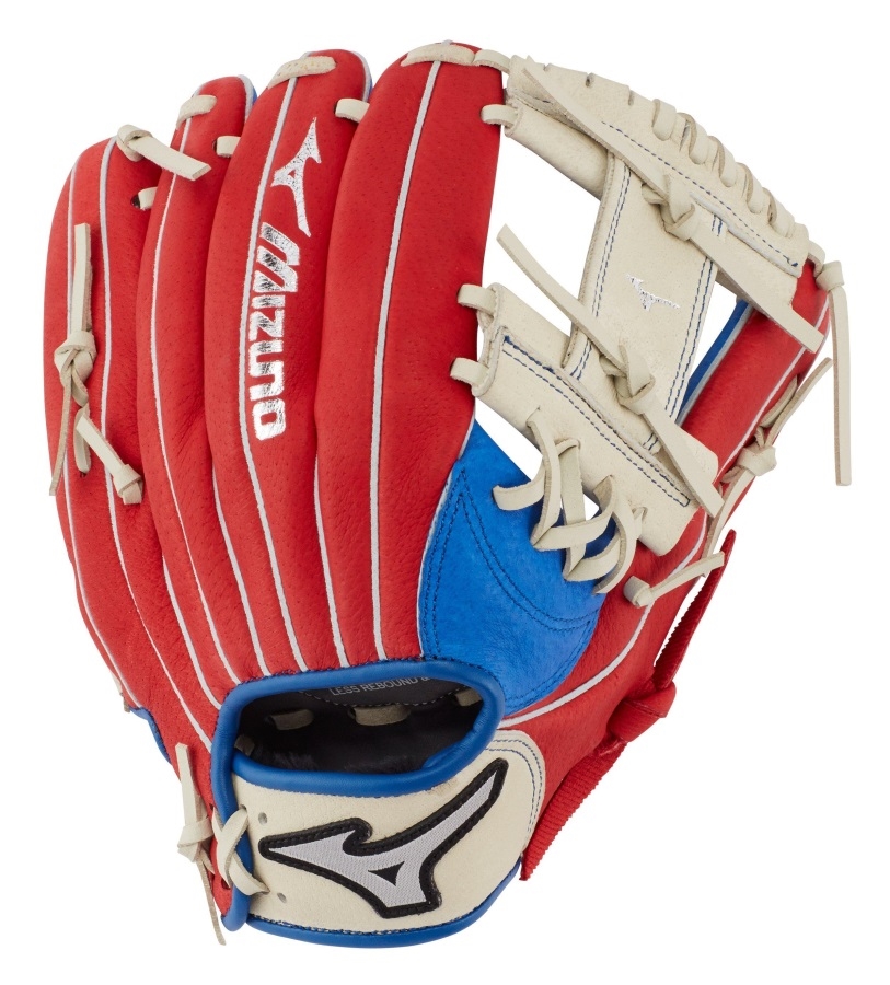 Gant De Baseball Mizuno Prospect Series Powerclose 11 Rh Royal-rouge