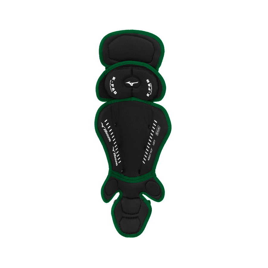 Mizuno Samurai Jeunesse Baseball Protège-tibias 14.5 Forêt-noire