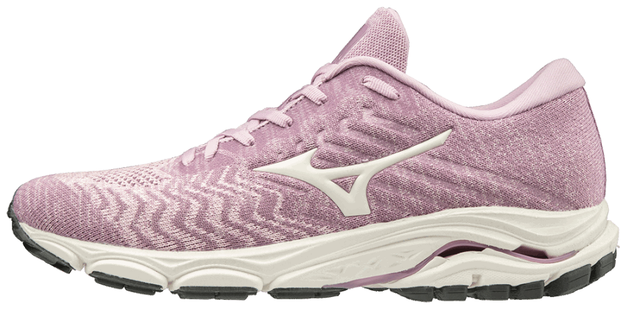 Chaussure De Course Mizuno Wave Inspire 16 Waveknit Bleu émail-bleu Médiéval