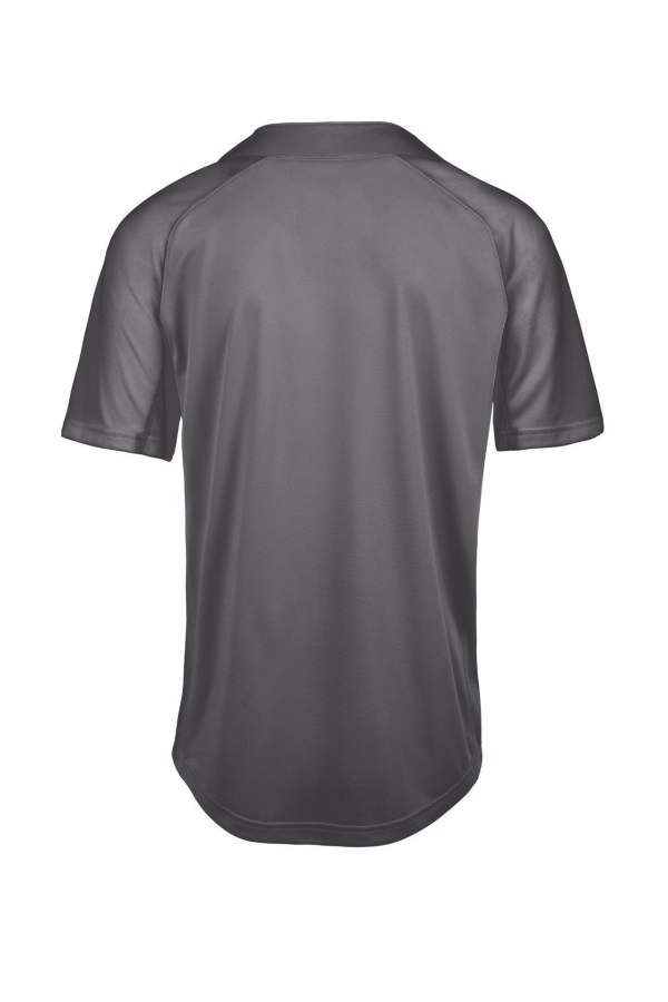 Maillot De Baseball Mizuno Youth Aerolite à 2 Boutons, Anthracite