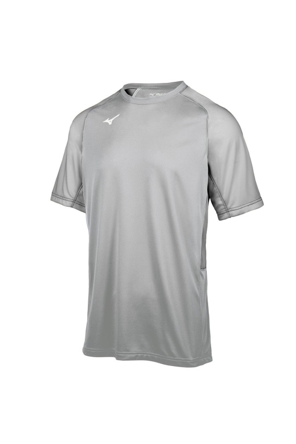 Maillot De Baseball Mizuno Aerolite Crew Gris