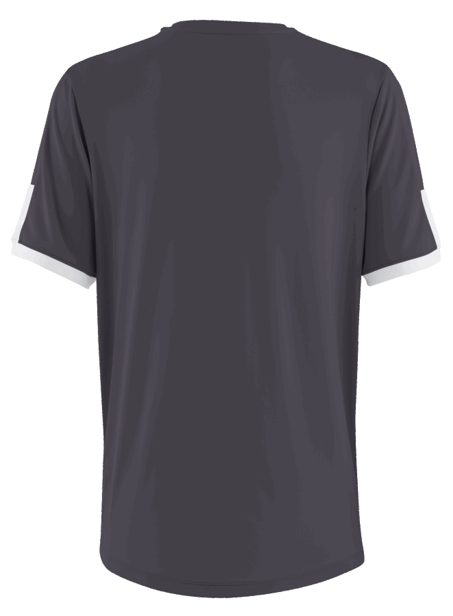 Maillot De Baseball Mizuno Aerolite Col En V Pour Jeunes Anthracite-blanc