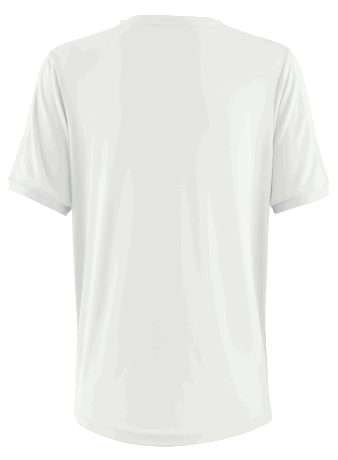 Maillot De Baseball Mizuno Youth Aerolite à Col En V Blanc