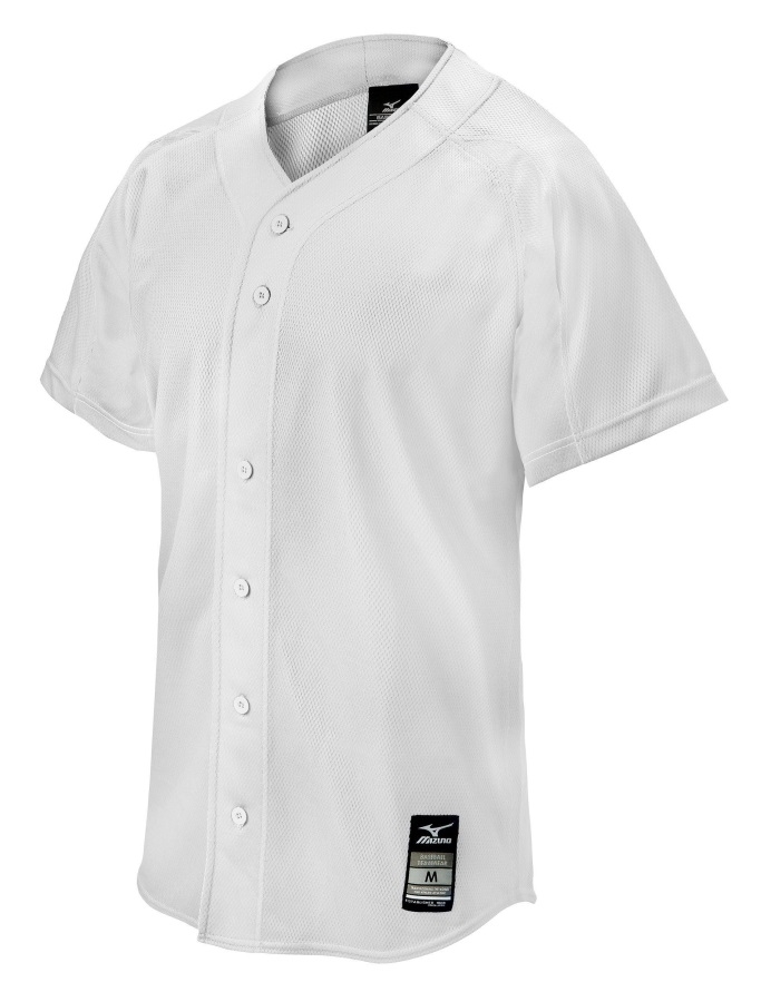 Maillot Mizuno Youth Elite Mesh Game Blanc