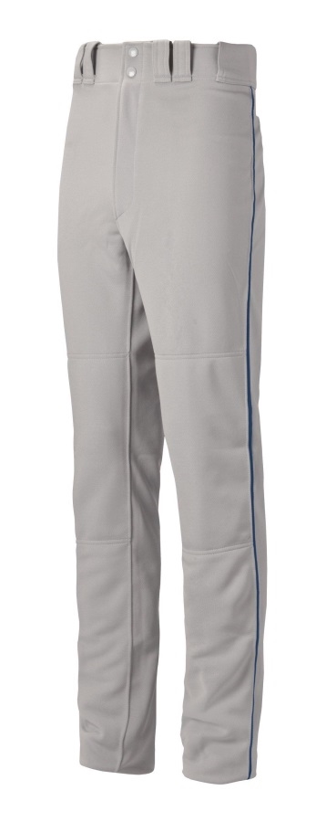 Mizuno Jeunesse Premier Pro Pantalon De Baseball Passepoilé G2 Gris-marine