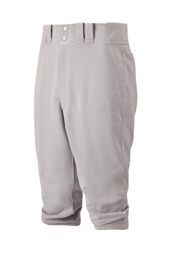 Pantalon De Baseball Mizuno Jeunesse Premier Court Gris