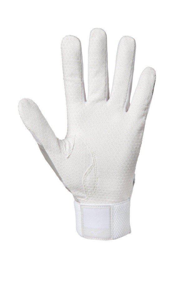Gant De Frappeur De Baseball Mvp Jeunesse Mizuno Blanc