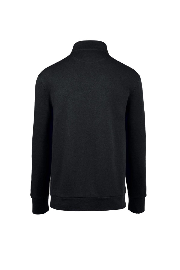 Mz1 1/4 Zip Fleece Pullover Black Mizuno