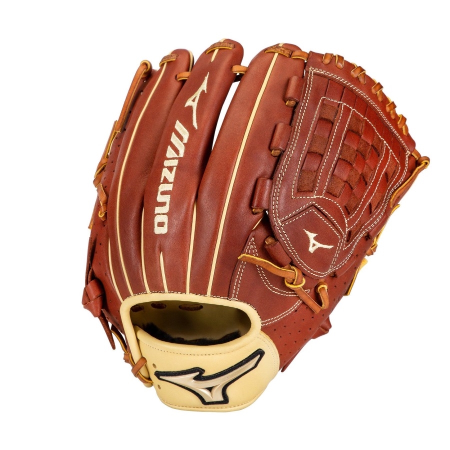Gant De Baseball Prime Elite Pitcher 12 Acajou-tan Mizuno