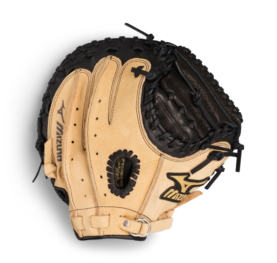 Prospect Series Youth Baseball Catcher's Mitt 32 Mizuno LH Noir-tan