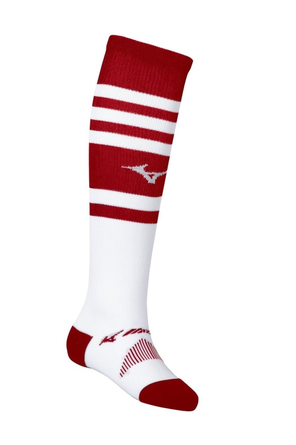 Chaussette Retro Performance Otc Mizuno Rouge