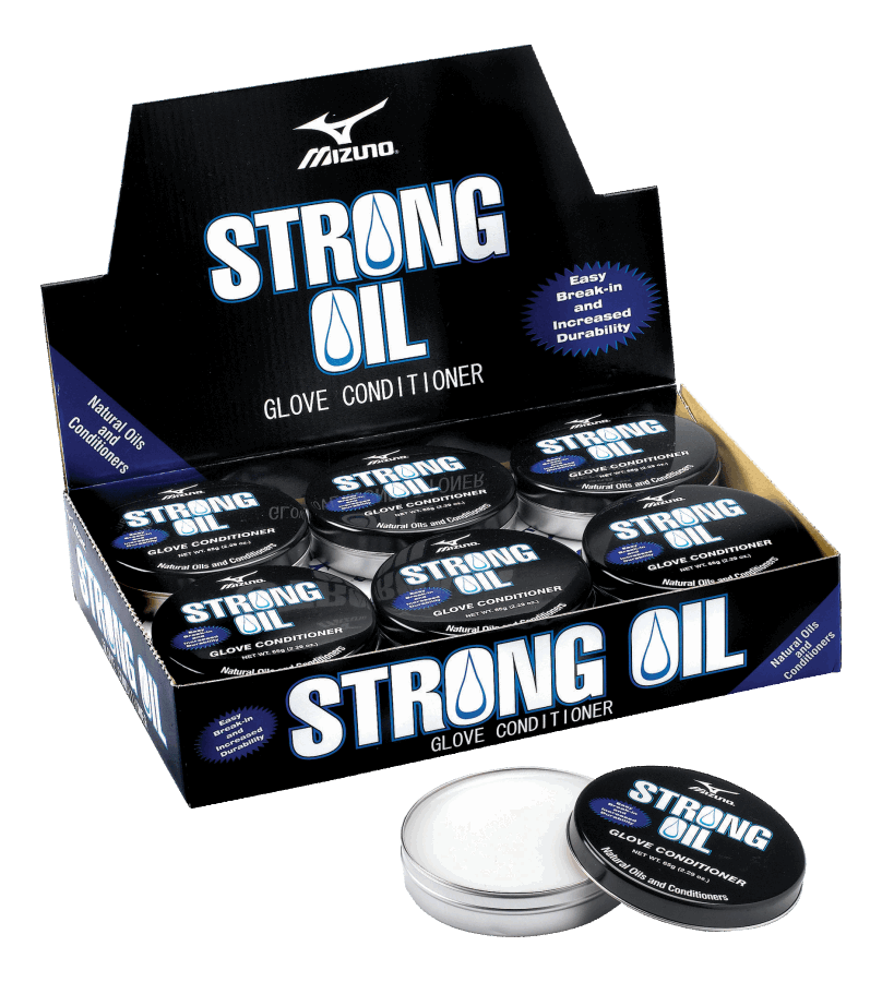 Boîte De Conditionneur De Gant D'huile Forte Blanc Mizuno