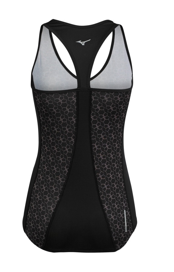 Débardeur Kemari Femme Mizuno Noir