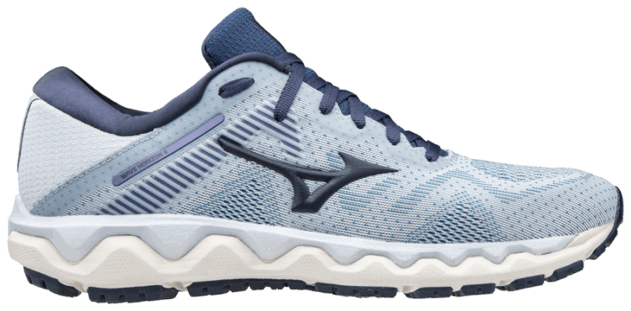Chaussure De Running Wave Horizon 4 Femme Vapor Bleu-blanc Mizuno