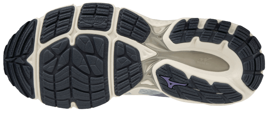 Chaussure De Course Femme Wave Inspire 16 Mizuno Vapor Bleu-argent