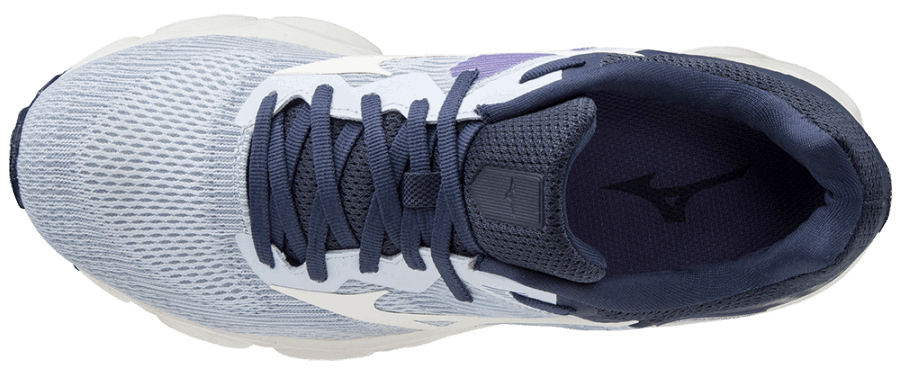 Chaussure De Course Femme Wave Inspire 16 Mizuno Vapor Bleu-argent