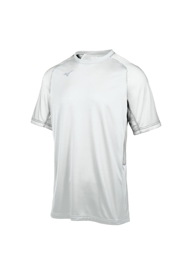 Maillot De Baseball Aerolite Crew Mizuno Blanc
