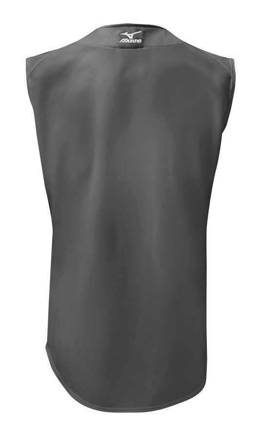 Maillot De Jeu De Comp Jeunesse Sans Manches Charbon Foncé Mizuno