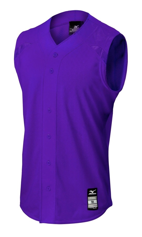 Maillot De Jeu De Maille D'élite De La Jeunesse Violet Mizuno