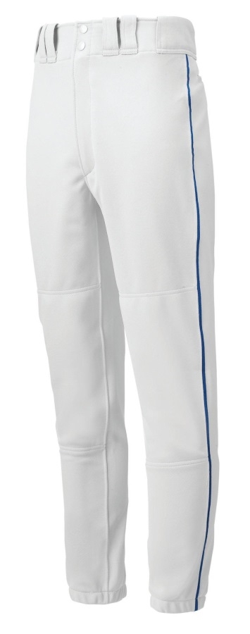 Pantalon De Baseball Liseré Jeunesse Premier Mizuno Blanc-noir